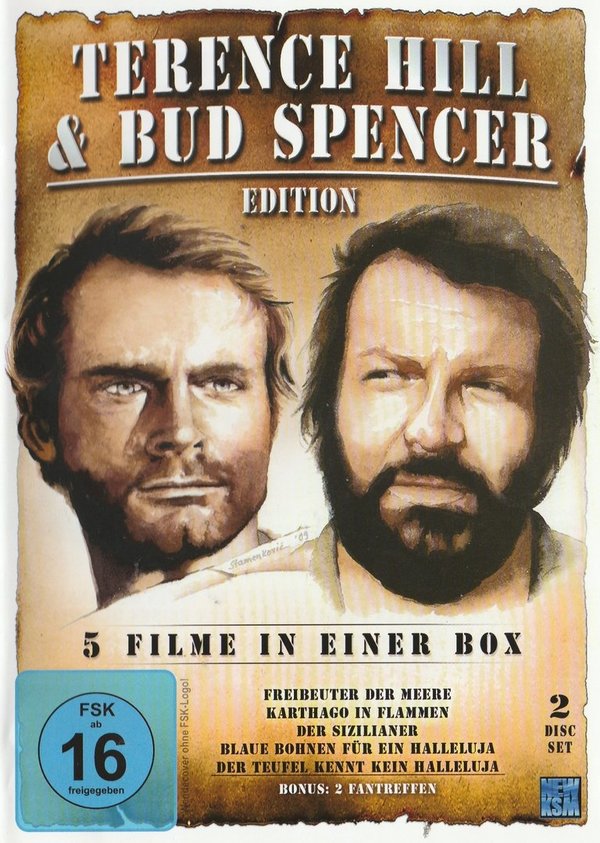 Terence Hill & Bud Spencer Edition, 2 DVD, DVD