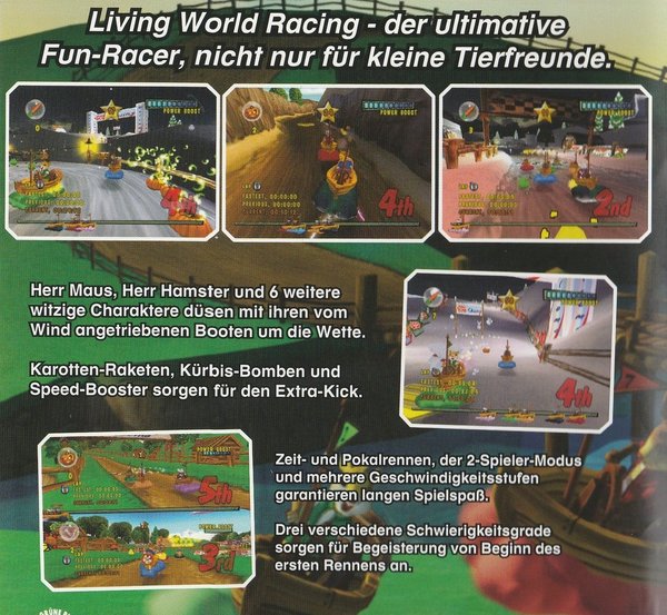 Living World Racing , PS2