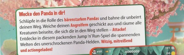 Panda Hero, PS4