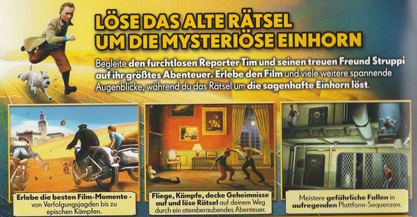 Die Abenteuer von Tim und Struppi Das Geheimnis der Einhorn, PS3