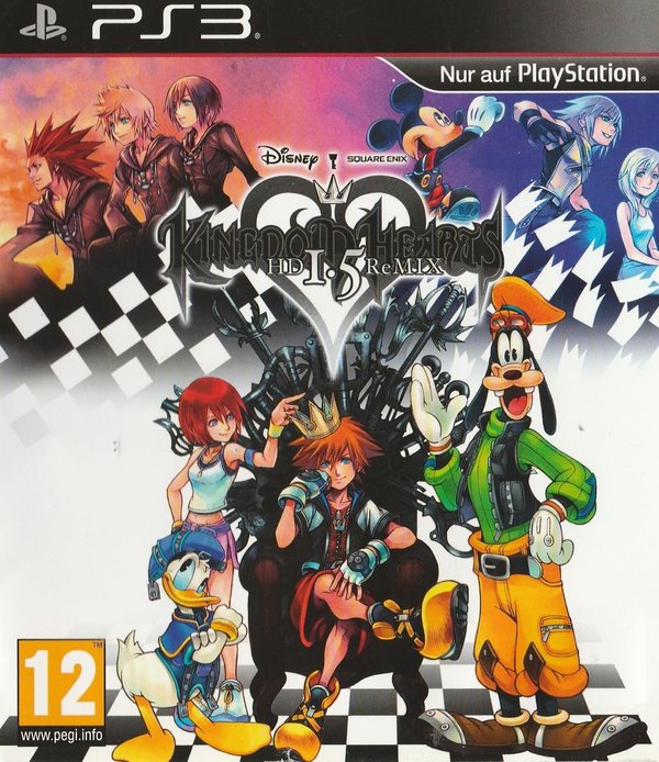 Kingdom Hearts HD 1.5 ReMIX , ( PEGI ), PS3