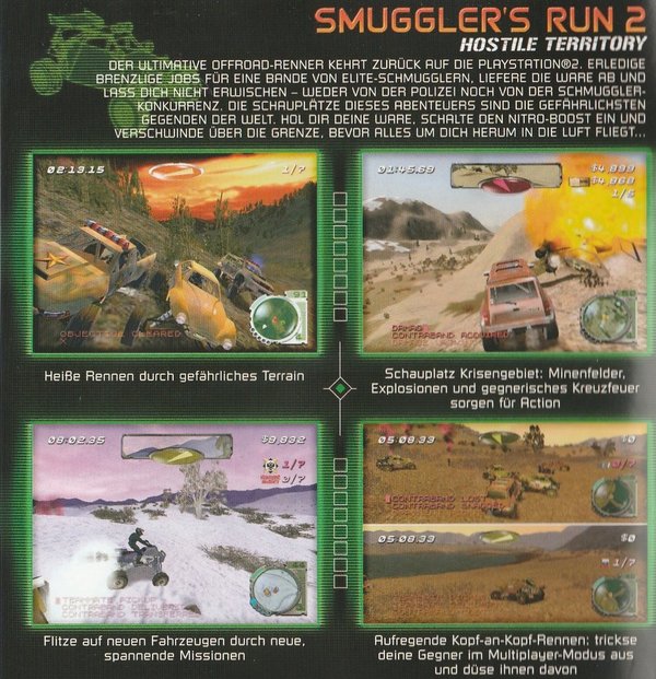 Smugglers Run 2 Hostile Territory, PS2