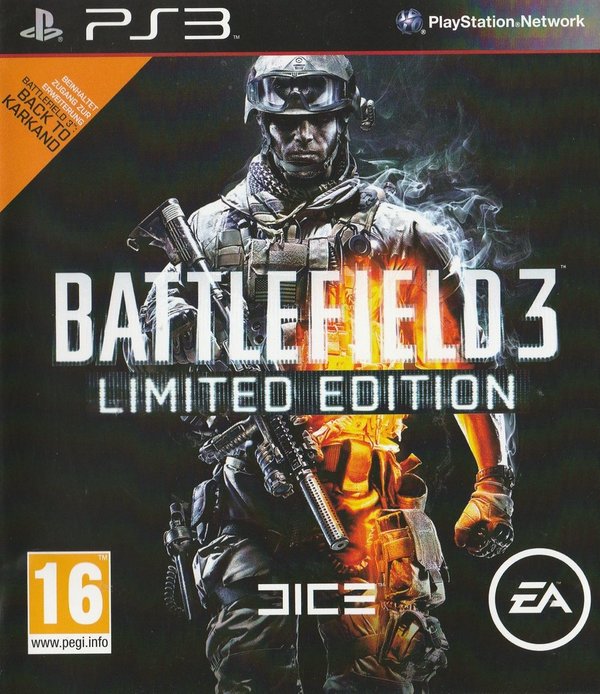 Battlefield 3 Limited Edition, ( PEGI ), PS3