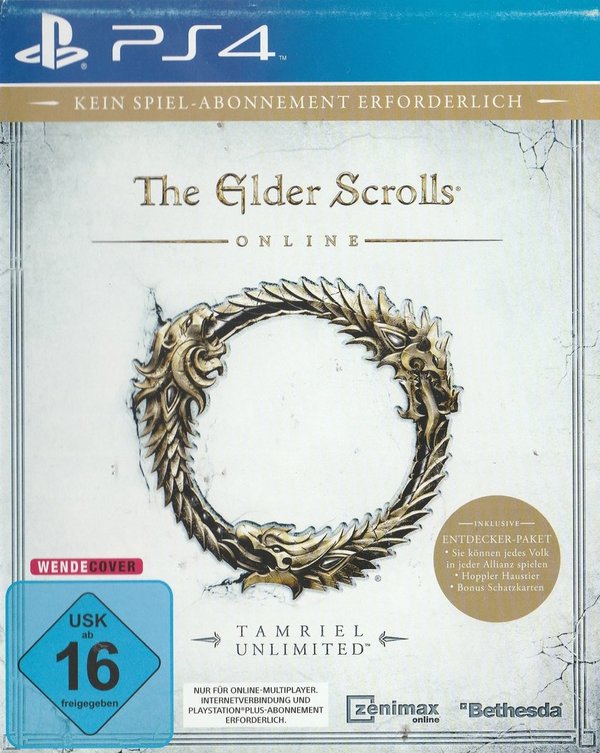 The Elder Scrolls Online Tamriel Unlimited, PS4