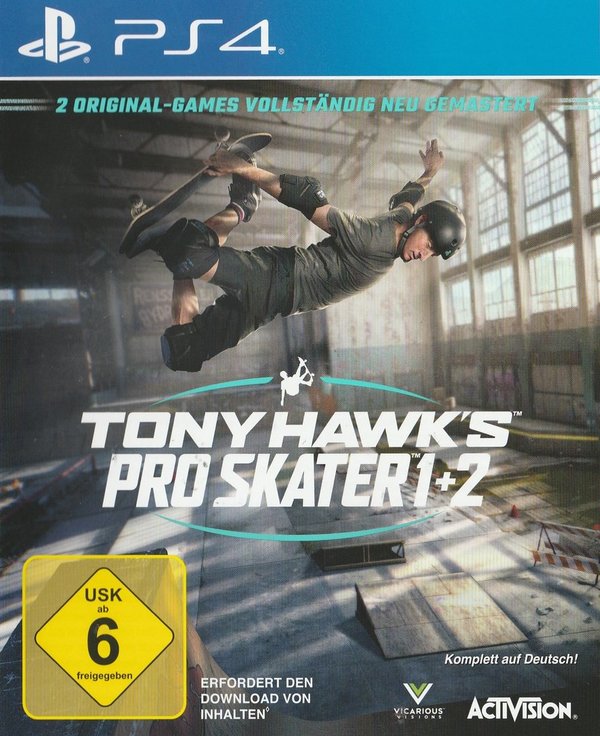 TONY HAWK´S Pro Skater 1+2 Standard Edition, PS 4