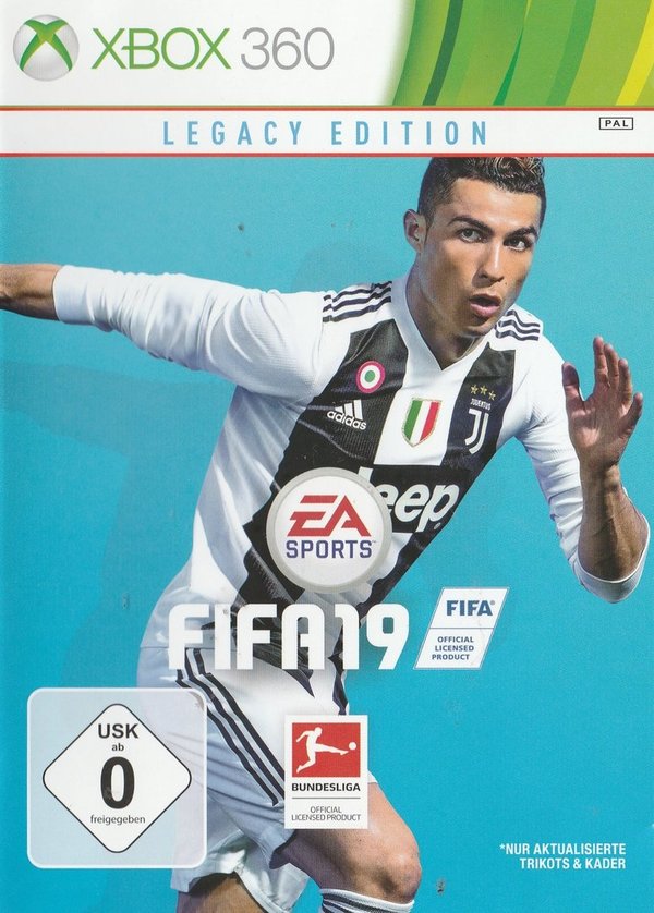 FIFA 19 Legacy Edition, XBox 360