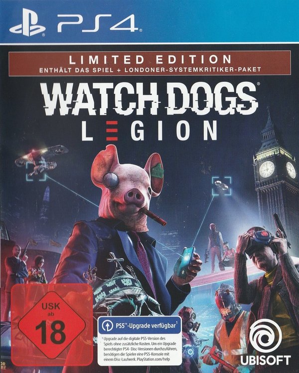 Watch Dogs Legion Limited Edition, PS 4