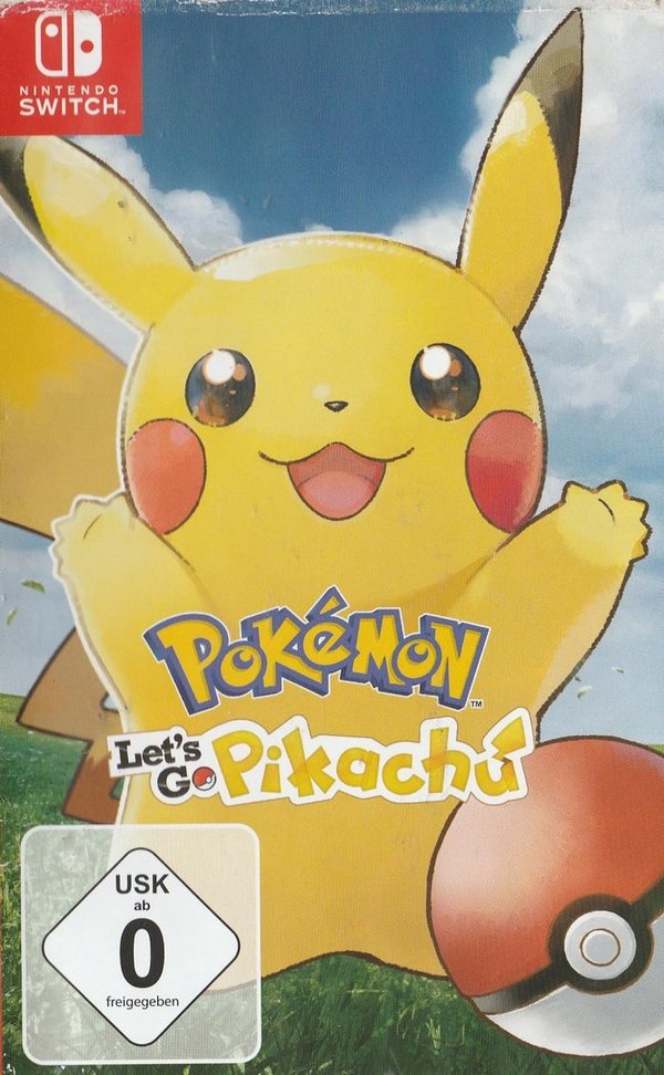 Pokémon Let´s Go, Pikachu, Nintendo Switch