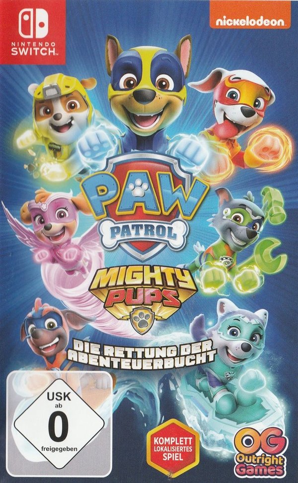 Paw Patrol Mighty Pups Die Rettung der Abenteuer Bucht, Nintendo Switch