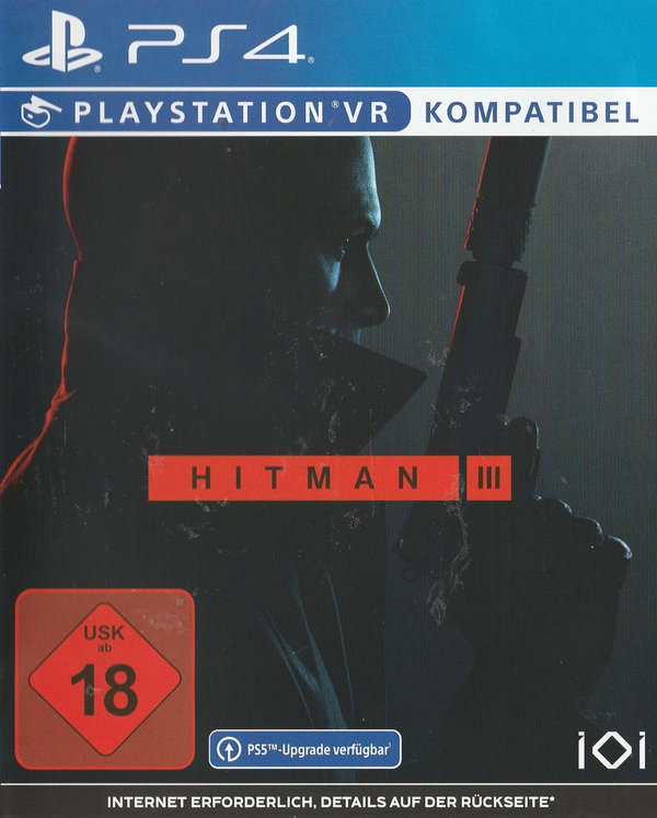 HITMAN III, PlayStation VR kompatibel, PS4
