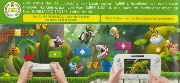 New Super Luigi U, Wii U