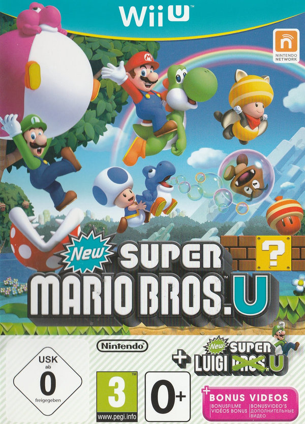 New Super Mario Bros. U & New Super Luigi U, Nintendo Wii U