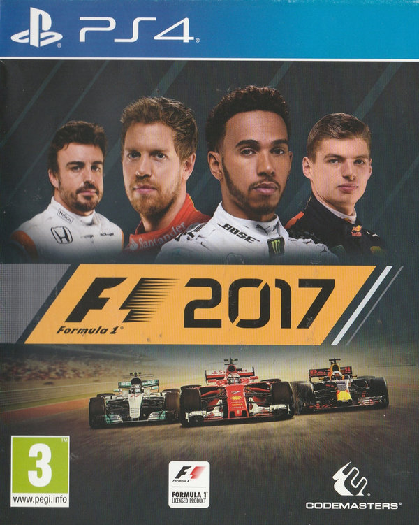 F1 2017, ( PEGI ), PS4