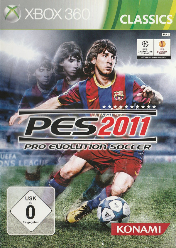 PES 2011, Pro Evolution Soccer, Classics, XBox 360