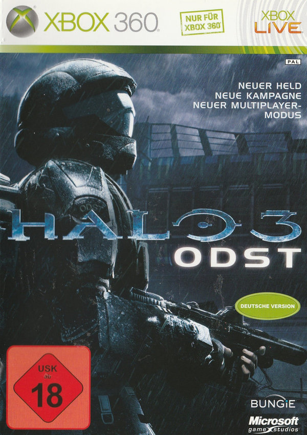 Halo 3 ODST, XBox 360