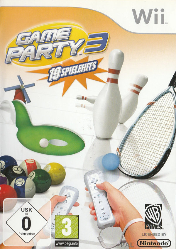 Game Party 3, Nintendo Wii
