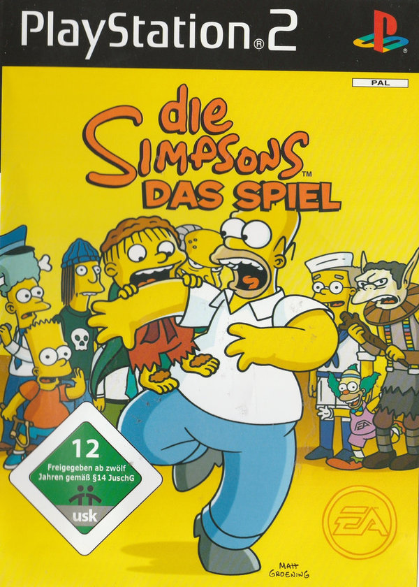 Die Simpsons Das Spiel, PS2