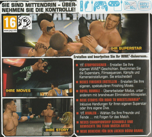 WWE Smackdown vs Raw 2010, Nintendo Wii