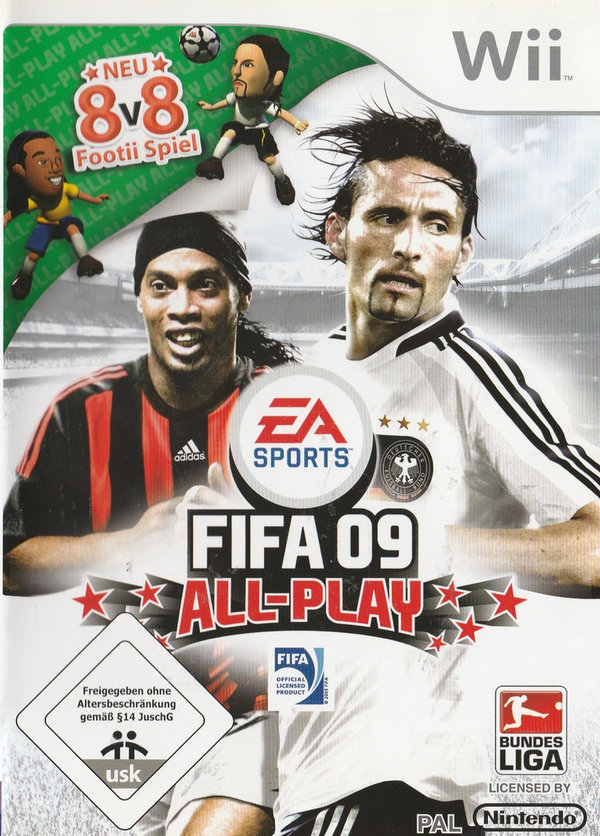 FIFA 09  All-play, Nintendo Wii