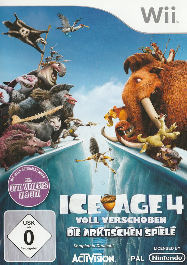 Ice Age 4 Voll Verschoben, Nintendo Wii