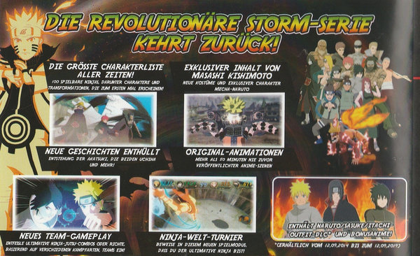 Naruto Shippuden Ultimate Ninja Storm Revolution Rivals Edition, PS3