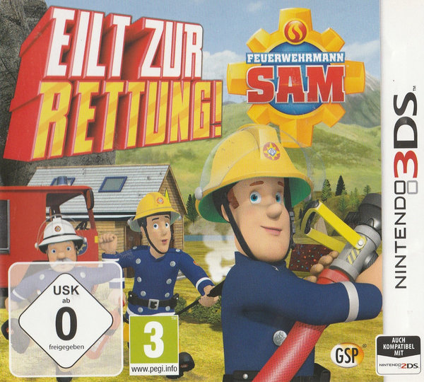 Feuerwehrmann Sam Eilt zur Rettung!, Nintendo DS