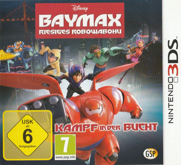 Disney Baymax Riesiges Robowabohu Kampf in der Bucht, Nintenso 3DS