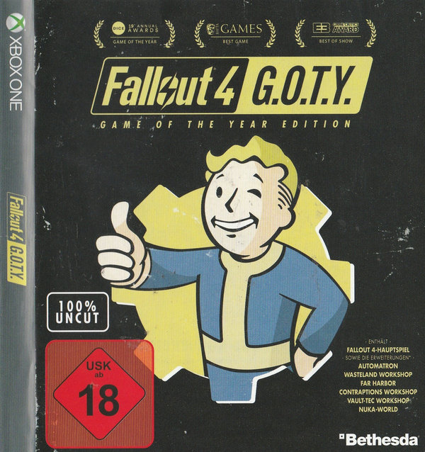 Fallout 4 Game of the Year Edition, XBox One