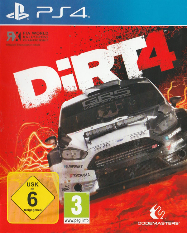DiRT 4, PS4