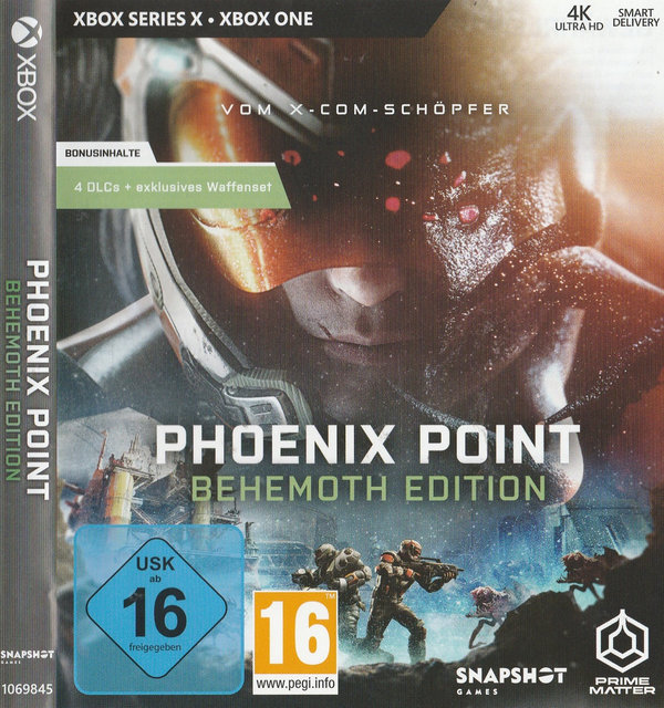 Phoenix Point Behemoth Edition, XBox One Series X