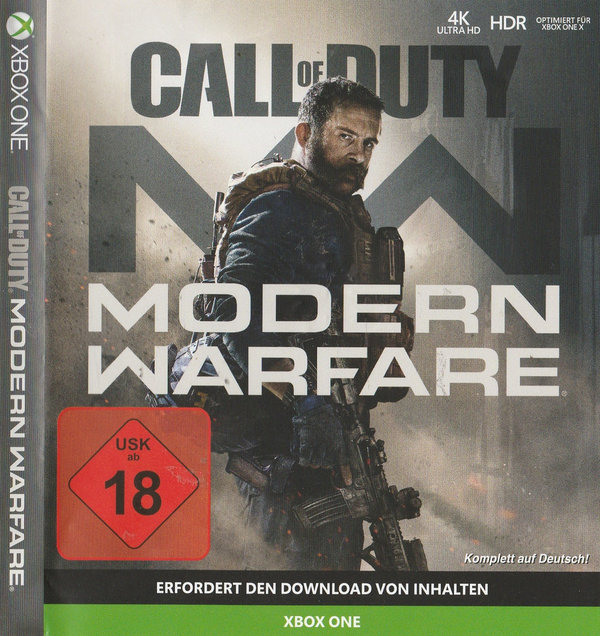 Call of Duty Modern Warfare, XBox One