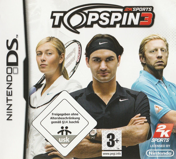 Top Spin 3, Nintendo DS