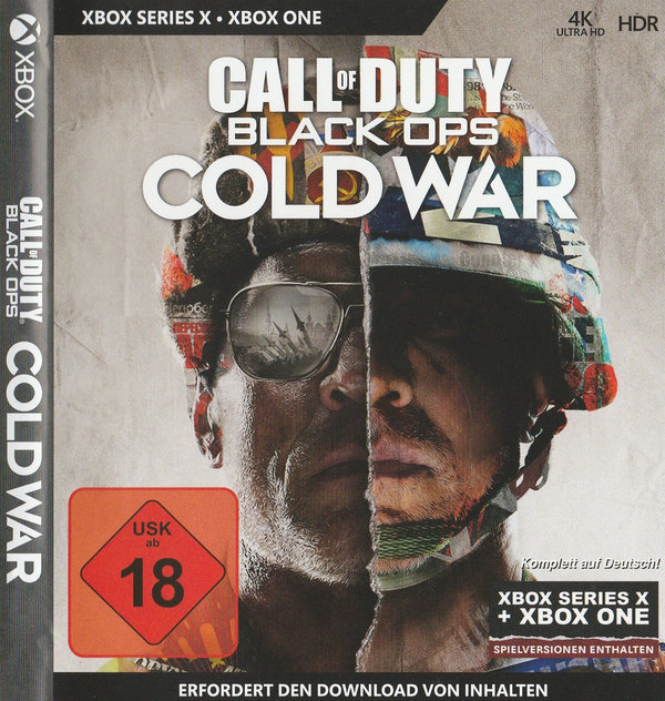 Call of Duty Black Ops Cold War, XBox One, XBox Series X